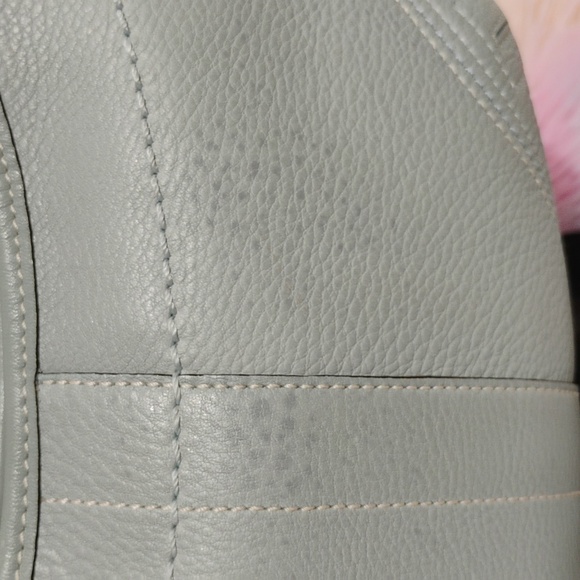 Authentic Coach Y2K Small Blue Pebbled Leather Shoulder Bag - Picture 4 of 16